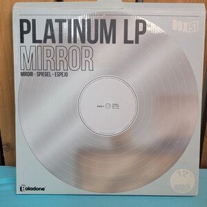 Platinum LP Mirror 12" Acrylic Paladone In Box MCM Retro